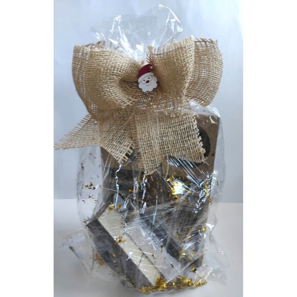 Vintage Game Night Gift Set Sofa Tray Tic Tac Toe Coasters & 70s Cards With Burl - Picture 2 of 15